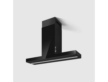 Elica Haiku 120cm Island Cooker Hood - Black