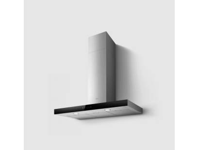 Elica Joy 90cm Chimney Cooker Hood - Black & Stainless Steel