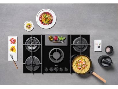 Elica NikolaTesla Flame Black Gas Hob
