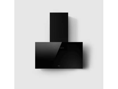 Elica Plat 80cm Wall Mounted Cooker Hood - Black