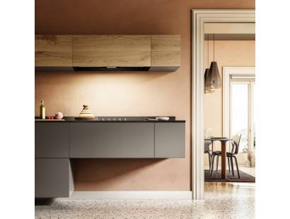 Elica Rules BL 90cm Cooker Hood - Black
