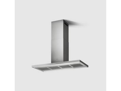 Elica Thin 120cm Island Cooker Hood - Stainless Steel