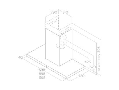 Elica Thin Dimensions