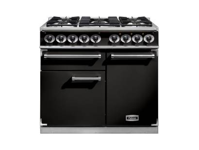 Falcon F1000DXDFBLCM - 1000 Deluxe Dual Fuel Black Chrome Range Cooker 98600.jpg