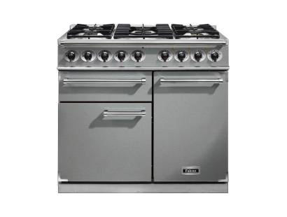Falcon F1000DXDFSSCM - 1000 Deluxe Dual Fuel Stainless Steel Chrome Range Cooker 98590