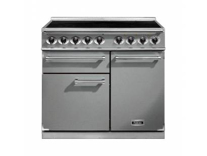 Falcon F1000DXEISSC-EU - 1000 Deluxe Electric Induction Stainless Steel Chrome Range Cooker 98220