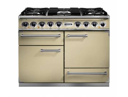 Falcon F1092DXDFCRCM - 1092 Deluxe Dual Fuel Cream Chrome Range Cooker 76850