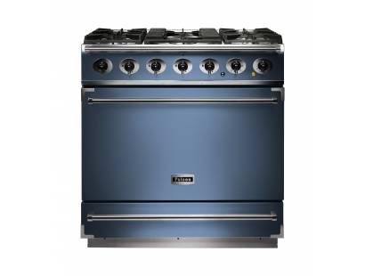 Falcon F900SDFCANM-EU - 900S Dual Fuel China Blue Nickel Range Cooker 87440