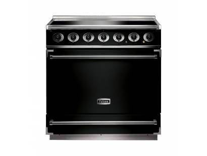 Falcon F900SEIBLC-EU - 900S Electric Induction Black Chrome Range Cooker 90000