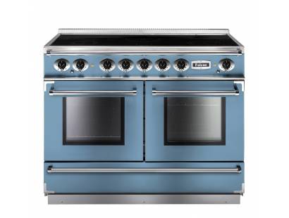 Falcon FCON1092EICAN-EU - 1092 Continental Electric Induction China Blue Nickel Range Cooker 83650