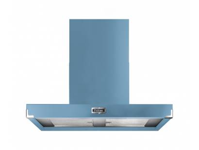 Falcon FHDCT1090CAN - 1090 Contemporary China Blue Nickel Chimney Hood 90990