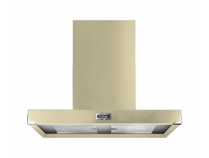 Falcon FHDCT1090CRC - 1090 Contemporary Cream Chrome Chimney Hood 91010