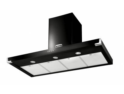 Falcon FHDSF1100BLC - 1100 Super Flat Black Chrome Chimney Hood 92930