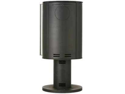 FireBlossom Pedestal stove back view