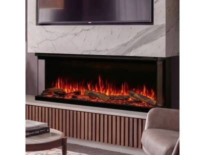FireFX Atmos Versa 135W Three-Sided Electric Fire