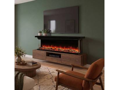 FireFX Atmos Versa 165W Media Wall Electric Fire Belfast NI