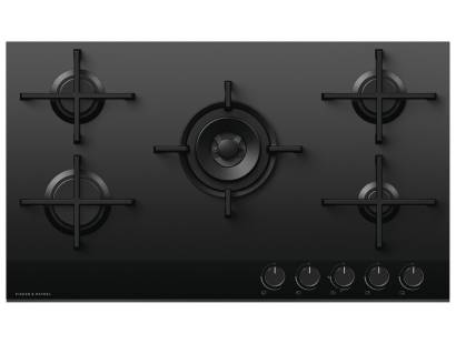 Fisher & Paykel CG905DNGGB4 Gas on Glass Hob 