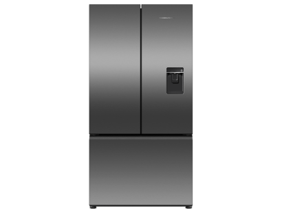 Fisher & Paykel Series 7 RF540ANUB6 French Door Fridge Freezer - Black Stainless Steel