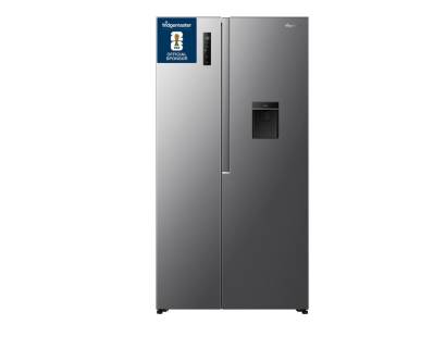 Fridgemaster MS91558DES American fridge freezer silver