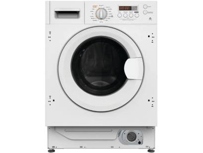Front view of Culina UBG80WD.3 integrated washer dryer with LED display and rotary controls