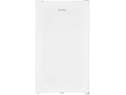Front view of Indesit I48RM112WUK under counter fridge in white finis