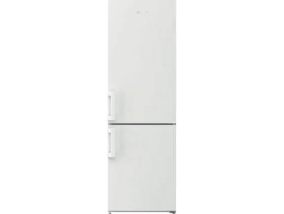 Front view of Indesit IKNS1261S4UK white 6040 fridge freezer
