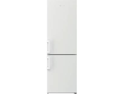 Front view of Indesit IKNS1261W4UK white no frost fridge freezer