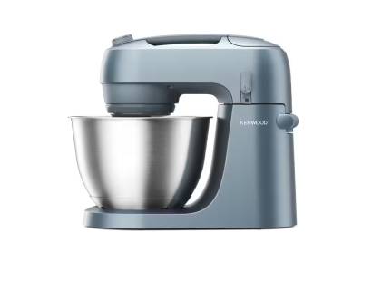 Front view of Kenwood Go Stand Mixer KZM35.000GY-MAX in Storm Blue