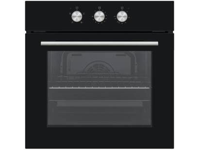 Front view of the Cata UBO651BK Built-in Single Fan Oven
