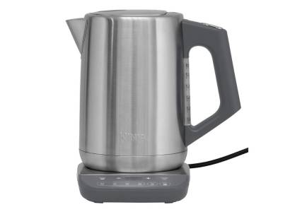 Front view of the Ninja KT201UK 1.7 Litres Jug Kettle in Stainless Steel