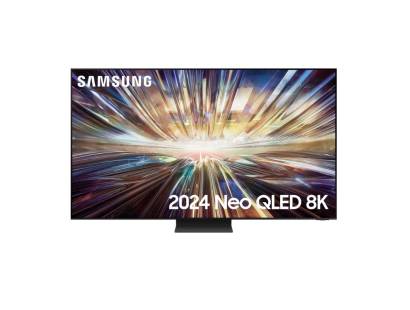 Front view of the Samsung QE85QN800DTXXU 85 8K Neo QLED TV