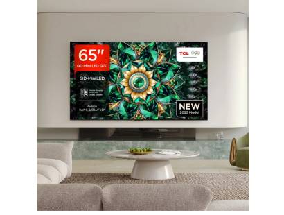 Front view of the TCL 65Q7C-UK 65 inch Smart Google TV