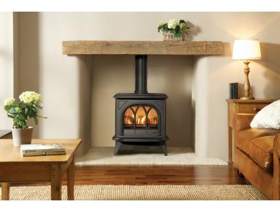 Gazco Huntington 30 Gas Stove - Tracery Door 