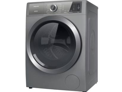 H8W946SBUK silver washing machine