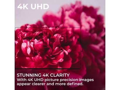 Haier K85 55 inch 4K Smart TV showing slim contemporary design