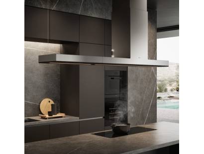 Haiku 180cm Island Cooker Hood - Stainless Steel