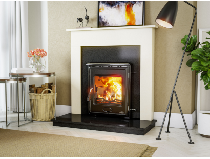 Henley Arklow 5kW Multi Fuel Insert Stove - Enamel Black