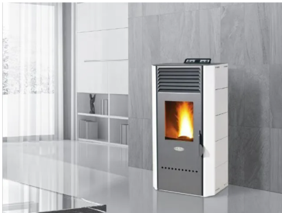 Henley Bio 80 Pellet Stove - White