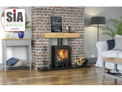 Henley Elcombe Eco Design Ready Wood Burning Stove