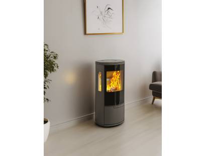 Henley Elipse G5 wood burning stove, 4.9kW Eco stove, Dalzells