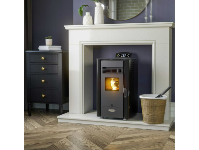 Henley Elm Black Pellet Stove