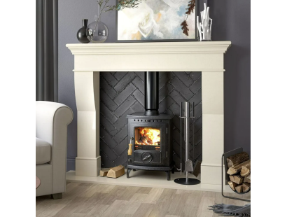 Henley Rosewood 5kW Multifuel Stove - Matt Black