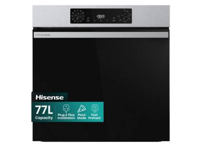 Hisense BI622AXPGUK built in oven black stainless steel