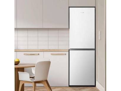 Hisense RB327N4BWE fridge freezer white