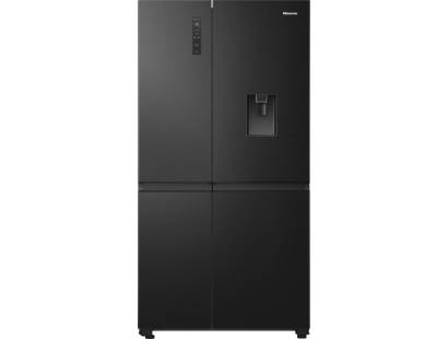 Hisense RS840N4WFE American style fridge freezer, black finish, Dalzells