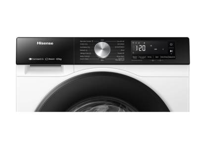 Hisense WD3S8043BW3 LED display and start delay controls