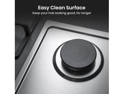 Hisense gas hob easy clean surface