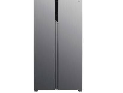Hoover HHSBSO-6174XK-1 American fridge freezer stainless steel