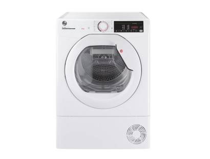 Hoover HLEC9TE 9kg Condenser Tumble Dryer - White Front View