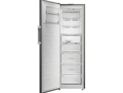 Hotpoint 286 litre freestanding freezer Dark Inox